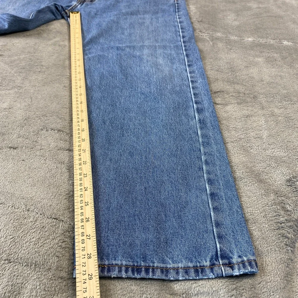 Levi's 505 Jeans Mens 40x30 Blue‎ Regular Fit Straight Leg Medium Wash Denim